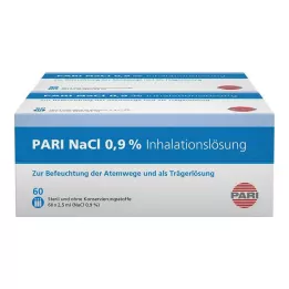 PARI NaCl-inhalaatioliuoksen ampullit, 120X2,5 ml