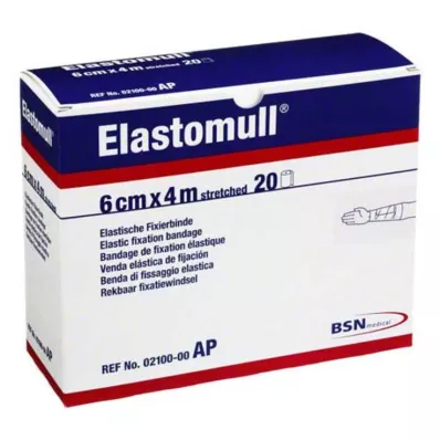 ELASTOMULL 6 cmx4 m joustava kiinnitysnauha 2100, 20 kpl