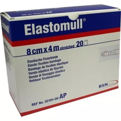 ELASTOMULL 8 cmx4 m joustava kiinnitysnauha 2101, 20 kpl