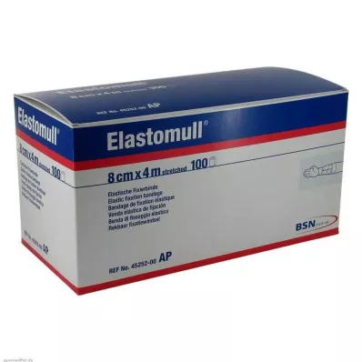 ELASTOMULL 8 cmx4 m joustava kiinnitysnauha 45252, 100 kpl