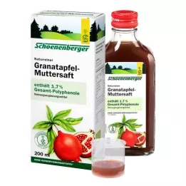 GRANATAPFEL MUTTERSAFT Schoenenberger Heilpfl.S., 3X200 ml