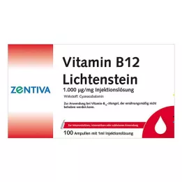 VITAMIN B12 1,000 μg Lichtenstein-ampullit, 100X1 ml