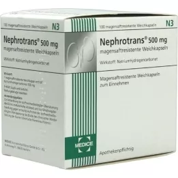 NEPHROTRANS enteropäällysteiset kapselit, 100 kpl