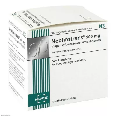 NEPHROTRANS enteropäällysteiset kapselit, 100 kpl NEPHROTRANS enteropäällysteiset kapselit, 100 kpl