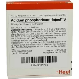 ACIDUM PHOSPHORICUM INJEEL S Ampullit, 10 kpl