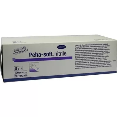 PEHA-SOFT nitriili Unt.Hand.unste.puderfrei S, 100 kpl