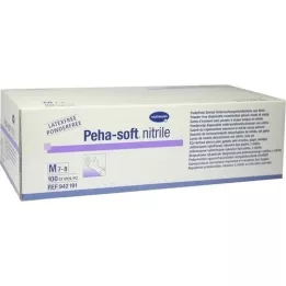 PEHA-SOFT nitriili Unt.Hand.unste.puderfrei M, 100 kpl