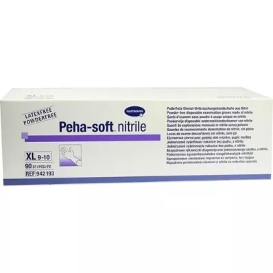 PEHA-SOFT nitriili Unt.Hand.unste.powderfree XL, 90kpl