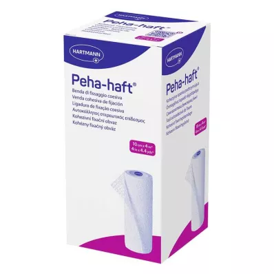 PEHA-HAFT Kiinnitysside lateksiton 10 cmx4 m, 1 kpl PEHA-HAFT Kiinnitysside lateksiton 10 cmx4 m, 1 kpl