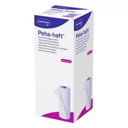 PEHA-HAFT Kiinnitysside lateksiton 12 cmx4 m, 1 kpl