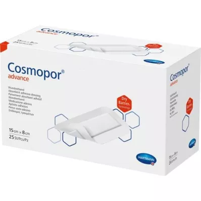 COSMOPOR Advance haavasidos 8x15 cm, 25 kpl