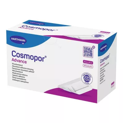 COSMOPOR Advance haavasidos 8x15 cm, 25 kpl COSMOPOR Advance haavasidos 8x15 cm, 25 kpl