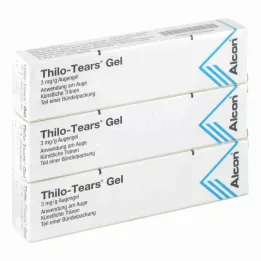 THILO TEARS Silmägeeli, 3X10 g