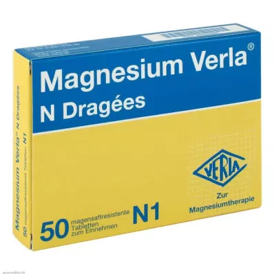 MAGNESIUM VERLA N Päällystetyt tabletit
