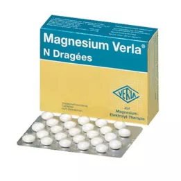 MAGNESIUM VERLA N Päällystetyt tabletit, 20X50 St
