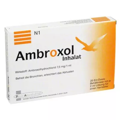 AMBROXOL Inhalaatioliuos sumutinta varten, 20X2 ml AMBROXOL Inhalaatioliuos sumutinta varten, 20X2 ml