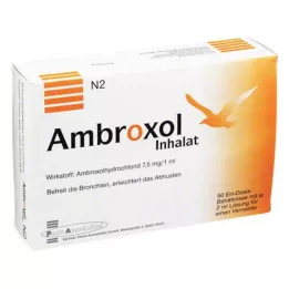 AMBROXOL Inhalaatioliuos sumutinta varten, 50X2 ml
