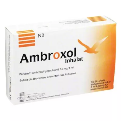 AMBROXOL Inhalaatioliuos sumutinta varten, 50X2 ml