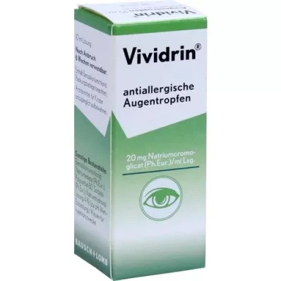 VIVIDRIN antiallergiset silmätipat, 10 ml