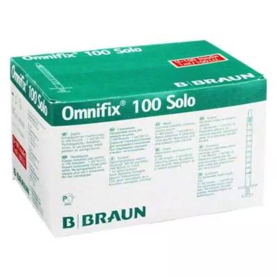 OMNIFIX Insuliiniruisku 1 ml U100:lle, 100 kpl