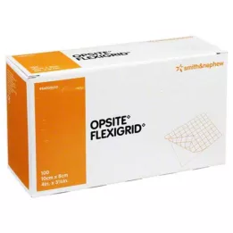 OPSITE Flexigrid transp.haavasidos 8x10 cm steriili, 100 kpl