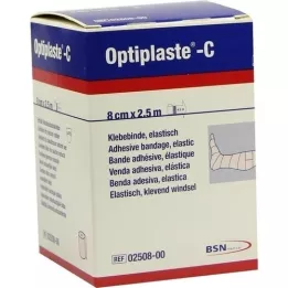 OPTIPLASTE C 8 cmx2,5 m rulla, 1 kpl