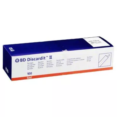 BD DISCARDIT II Ruisku 5 ml, 100X5 ml BD DISCARDIT II Ruisku 5 ml, 100X5 ml