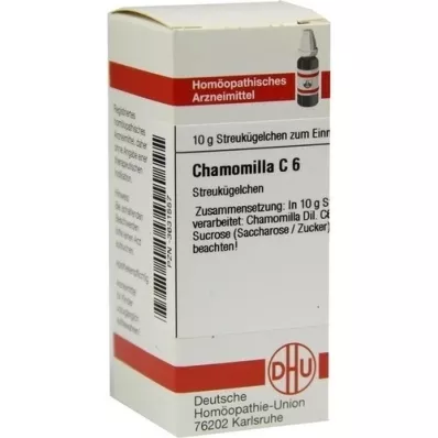 CHAMOMILLA C 6 pallot, 10 g