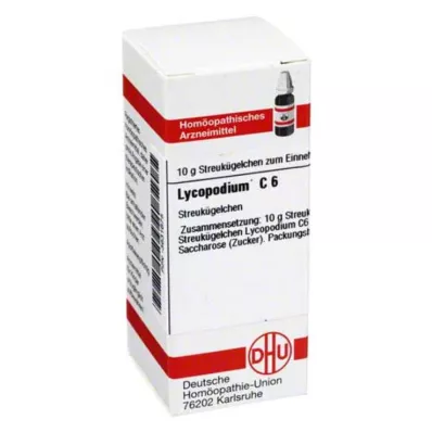 LYCOPODIUM C 6 pallot, 10 g