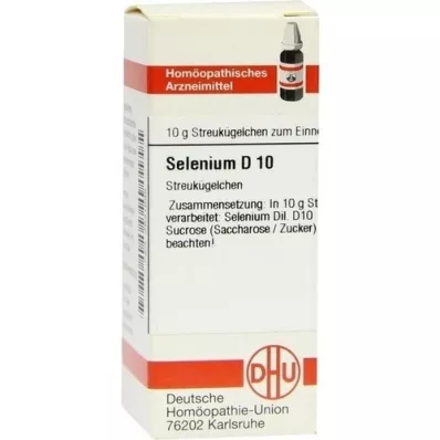 SELENIUM D 10 palloa, 10 g