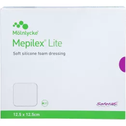 MEPILEX Lite-vaahtosidos 12,5x12,5 cm steriili, 5 kpl