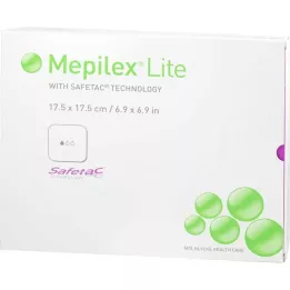 MEPILEX Lite-vaahtosidos 17,5x17,5 cm steriili, 5 kpl