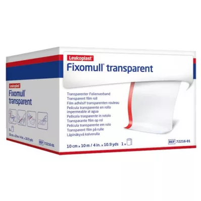 FIXOMULL läpinäkyvä 10 cmx10 m, 1 kpl
