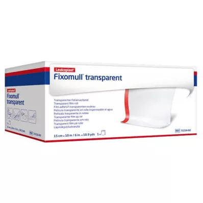 FIXOMULL läpinäkyvä 15 cmx10 m, 1 kpl