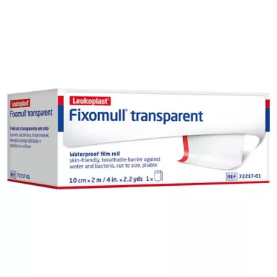 FIXOMULL läpinäkyvä 10 cmx2 m, 1 kpl FIXOMULL läpinäkyvä 10 cmx2 m, 1 kpl