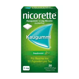NICORETTE 2 mg freshmint-purukumia, 30 kpl