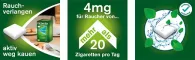 Instructions for use for nicorette® purukumi tuoreminttu, 4 mg nikotiinia, 30 kpl - 2