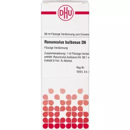 RANUNCULUS BULBOSUS D 6 Laimennus, 50 ml