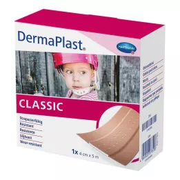DERMAPLAST CLASSIC Haavalaastari 4 cmx5 m, 1 kpl