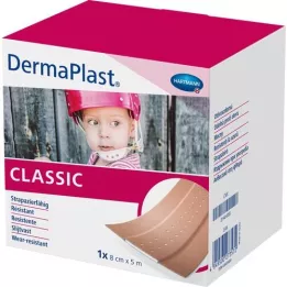 DERMAPLAST CLASSIC Haavalaastari 8 cmx5 m, 1 kpl