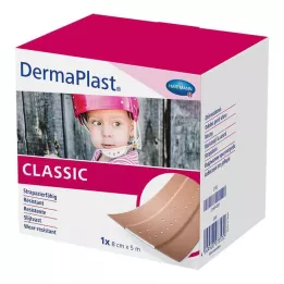 DERMAPLAST CLASSIC Haavalaastari 8 cmx5 m, 1 kpl