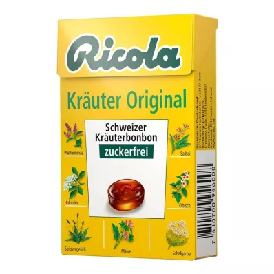 RICOLA o.Z.Box yrttikarkit, 50 g