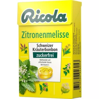 RICOLA o.Z.Box sitruunamelissa-karkit, 50 g