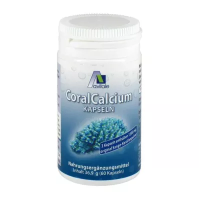 CORAL CALCIUM Kapselit 500 mg, 60 kpl CORAL CALCIUM Kapselit 500 mg, 60 kpl