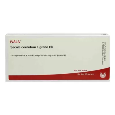 SECALE CORNUTUM E grano D 6 ampullia, 10X1 ml