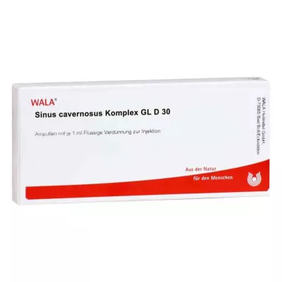 SINUS CAVERNOSUS Kompleksi GL D 30 ampullia, 10X1 ml SINUS CAVERNOSUS Kompleksi GL D 30 ampullia, 10X1 ml