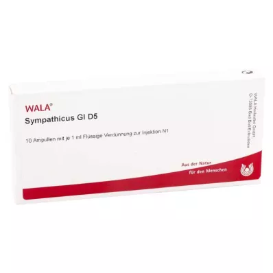 SYMPATHICUS GL D 5 ampullia, 10X1 ml