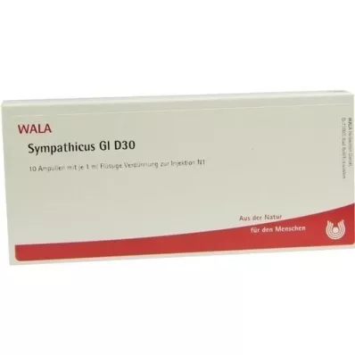 SYMPATHICUS GL D 30 ampullia, 10X1 ml