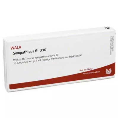 SYMPATHICUS GL D 30 ampullia, 10X1 ml