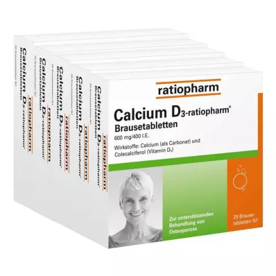 CALCIUM D3-ratiopharm poreilevat tabletit, 100 kpl
